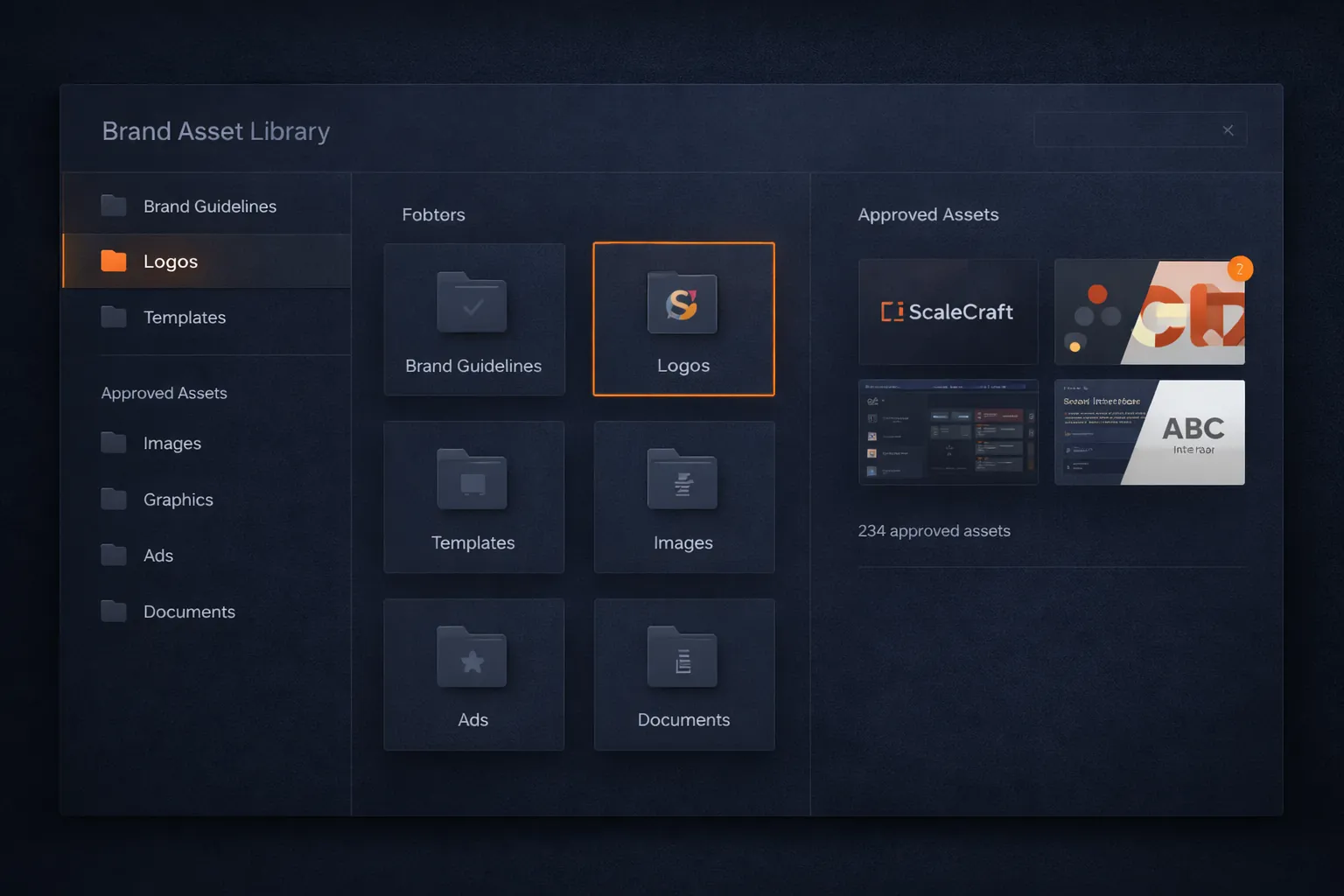 Asset library